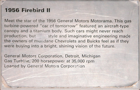 General Motors Firebird II concept car